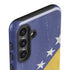 Bosnia and Herzegovina Flag Distressed Galaxy S25 Plus Impact Case