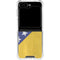 Bosnia and Herzegovina Flag Distressed Galaxy Z Flip6 Clear Case