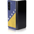Bosnia and Herzegovina Flag Distressed Galaxy Z Fold5 5G Skin
