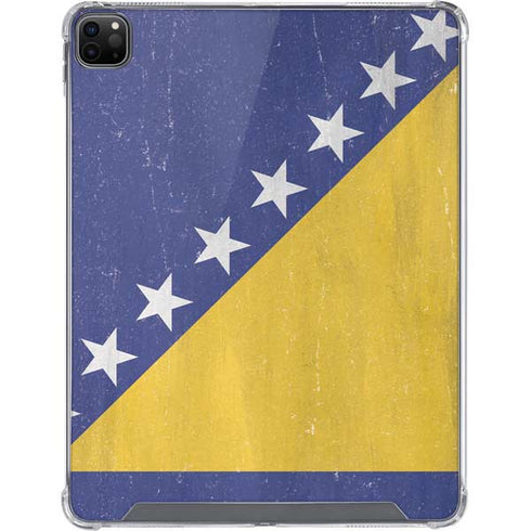 Bosnia and Herzegovina Flag Distressed iPad Cases