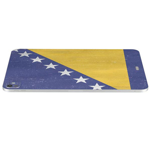 Bosnia and Herzegovina Flag Distressed iPad Pro 13in M4 (2024) Skin