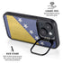 Bosnia and Herzegovina Flag Distressed iPhone 15 Kickstand Case