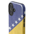 Bosnia and Herzegovina Flag Distressed iPhone 16 Impact Case