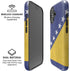 Bosnia and Herzegovina Flag Distressed iPhone 16 Plus Magsafe Impact Case