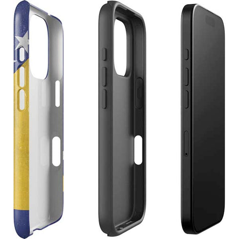 Bosnia and Herzegovina Flag Distressed iPhone 16 Pro Max Impact Case