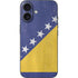 Bosnia and Herzegovina Flag Distressed iPhone 16 Skin