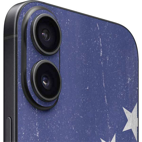 Bosnia and Herzegovina Flag Distressed iPhone 16 Skin