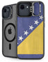 Bosnia and Herzegovina Flag Distressed iPhone 16e Kickstand Case