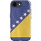 Bosnia and Herzegovina Flag Distressed iPhone 16e Impact Case