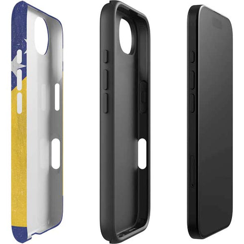 Bosnia and Herzegovina Flag Distressed iPhone 16e Impact Case