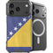 Bosnia and Herzegovina Flag Distressed iPhone 18 Pro MagSafe Case