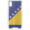 Bosnia and Herzegovina Flag Distressed iPhone XS Clear Case