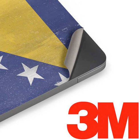 Bosnia and Herzegovina Flag Distressed Apple MacBook Air Skin