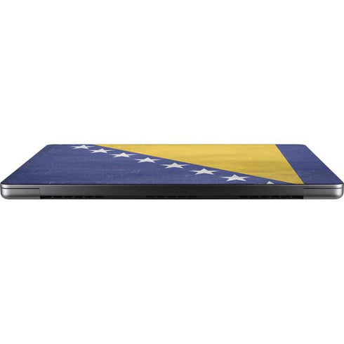 Bosnia and Herzegovina Flag Distressed Apple MacBook Pro 14-inch Skin