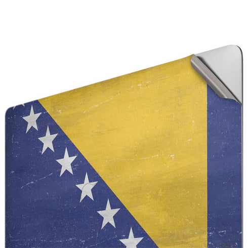 Bosnia and Herzegovina Flag Distressed Apple MacBook Pro 16-inch Skin
