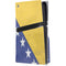 Bosnia and Herzegovina Flag Distressed PS5 Pro Disk Console Skin