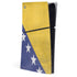 Bosnia and Herzegovina Flag Distressed PS5 Slim Digital Edition Console Skin