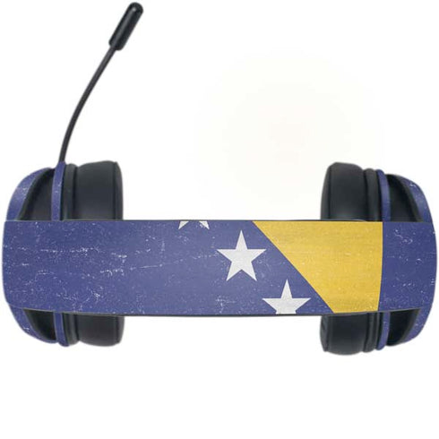 Bosnia and Herzegovina Flag Distressed Razer Kraken X Skin
