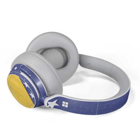 Bosnia and Herzegovina Flag Distressed Surface Headphones Skin