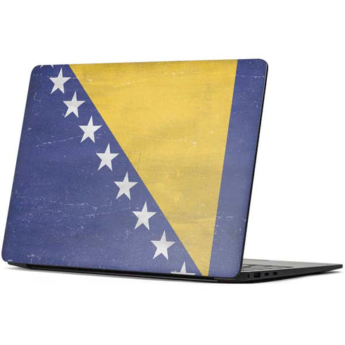 Bosnia and Herzegovina Flag Distressed Surface Laptop 7 13.8in Skin