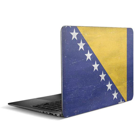 Bosnia and Herzegovina Flag Distressed Zenbook UX305FA 13.3in Skin