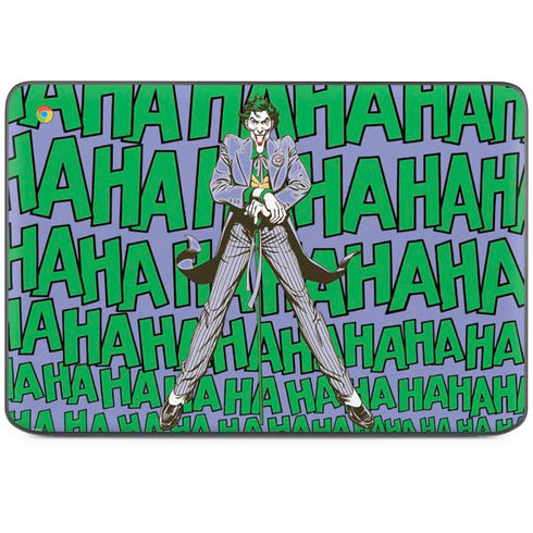 DC Comics The Joker Vintage pose pattern HP Chromebook Skin