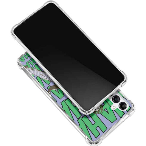 DC Comics The Joker Vintage pose pattern Gabb Phone 4 Clear Case