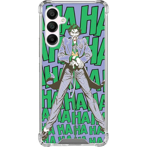 DC Comics The Joker Vintage pose pattern Galaxy A16 5G Clear Case