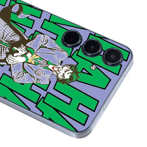 DC Comics The Joker Vintage pose pattern Galaxy A35 5G Skin