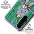 DC Comics The Joker Vintage pose pattern Galaxy A36 5G Clear Case
