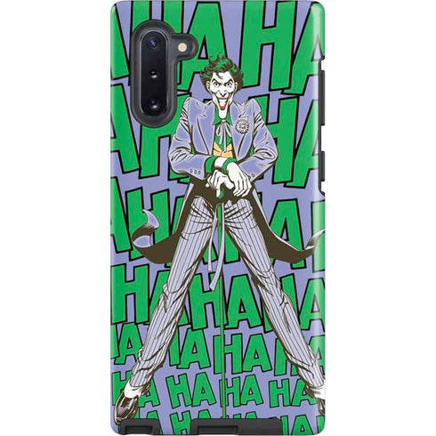 DC Comics The Joker Vintage pose pattern Galaxy Cases