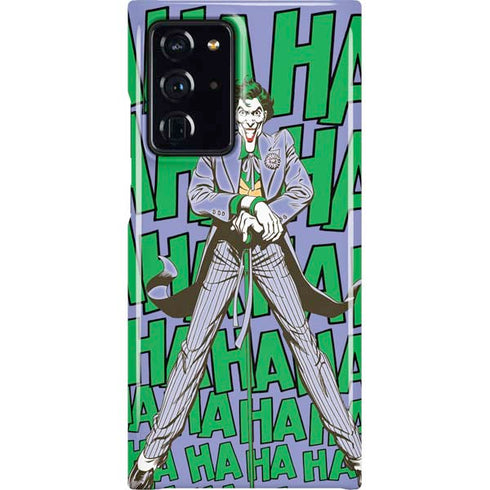 DC Comics The Joker Vintage pose pattern Galaxy Cases