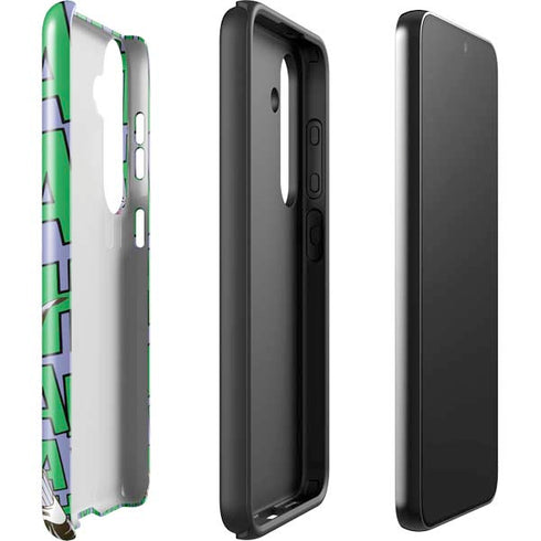 DC Comics The Joker Vintage pose pattern Galaxy S25 Impact Case