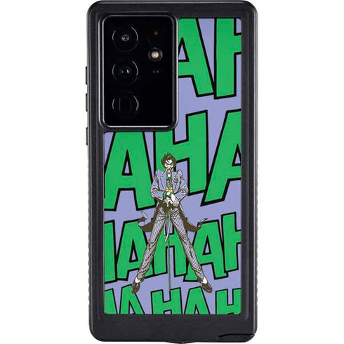 DC Comics The Joker Vintage pose pattern Galaxy S24 Ultra Waterproof Case