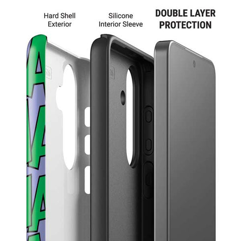 DC Comics The Joker Vintage pose pattern Galaxy S26 Impact Case