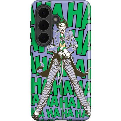 DC Comics The Joker Vintage pose pattern Galaxy S26 Plus Impact Case