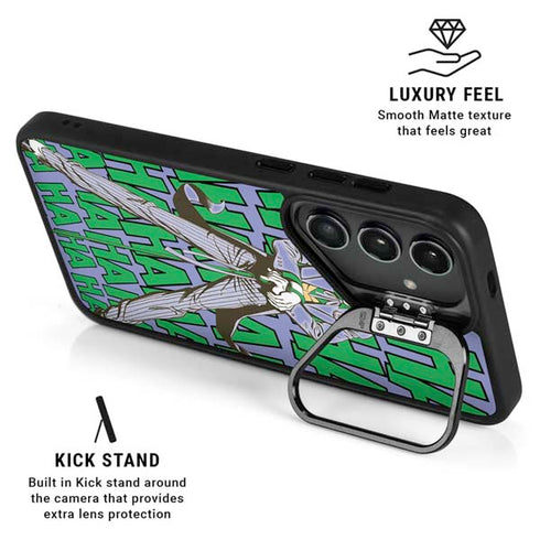DC Comics The Joker Vintage pose pattern Galaxy S26 Ultra Kickstand Case