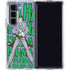 DC Comics The Joker Vintage pose pattern Galaxy Z Fold5 5G Clear Case