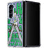 DC Comics The Joker Vintage pose pattern Galaxy Z Fold5 5G Clear Case