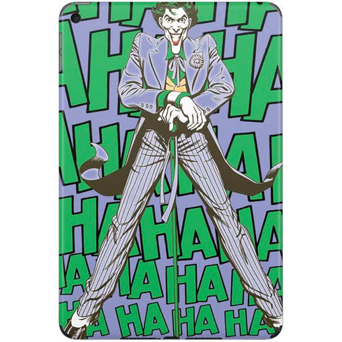 DC Comics The Joker Vintage pose pattern iPad Skins