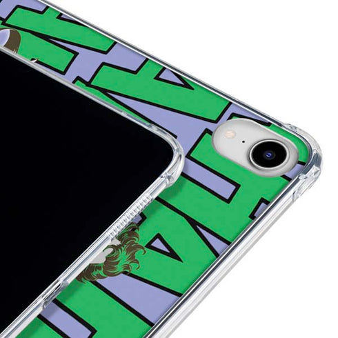 DC Comics The Joker Vintage pose pattern iPad 11th Gen (2025) Clear Case