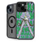 DC Comics The Joker Vintage pose pattern iPhone 15 Kickstand Case