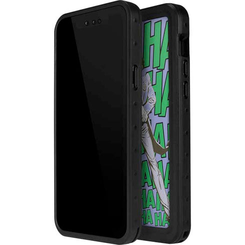 DC Comics The Joker Vintage pose pattern iPhone 15 Pro Waterproof Case