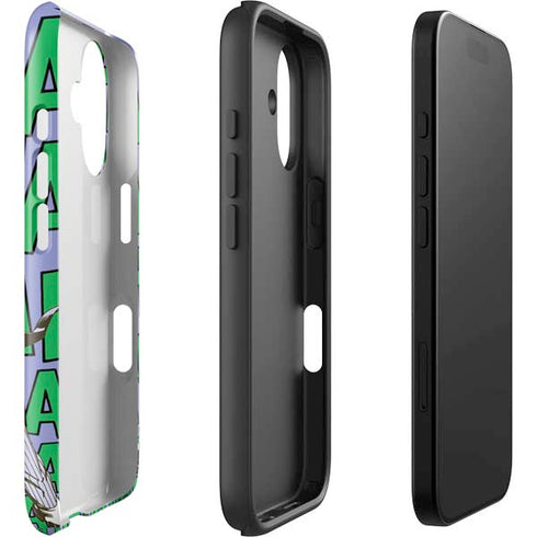 DC Comics The Joker Vintage pose pattern iPhone 16 Plus Impact Case