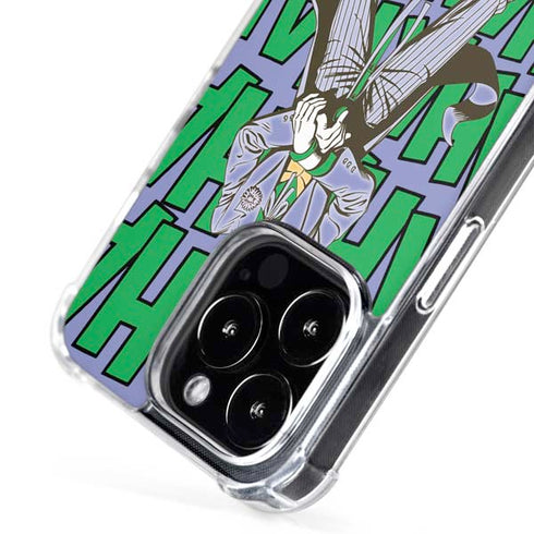 DC Comics The Joker Vintage pose pattern iPhone 16 Pro Max MagSafe Case