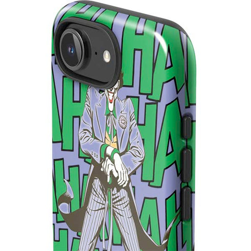 DC Comics The Joker Vintage pose pattern iPhone 16e Impact Case