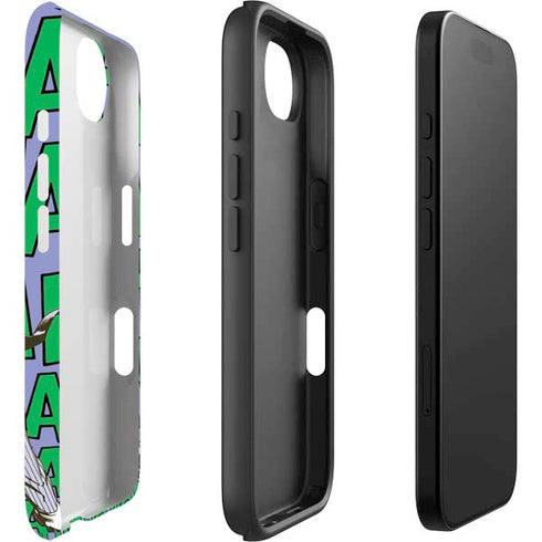 DC Comics The Joker Vintage pose pattern iPhone 16e Impact Case