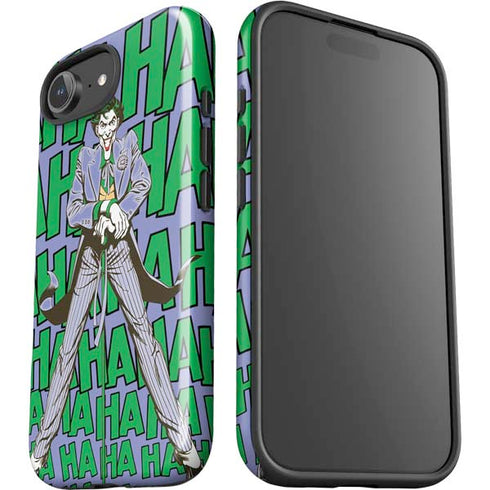 DC Comics The Joker Vintage pose pattern iPhone 16e Impact Case