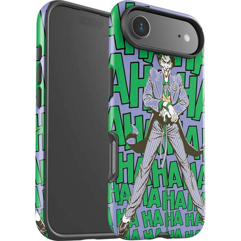 DC Comics The Joker Vintage pose pattern iPhone 17 Air Impact Case