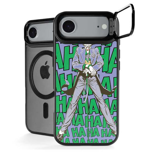 DC Comics The Joker Vintage pose pattern iPhone 17 Air Kickstand Case